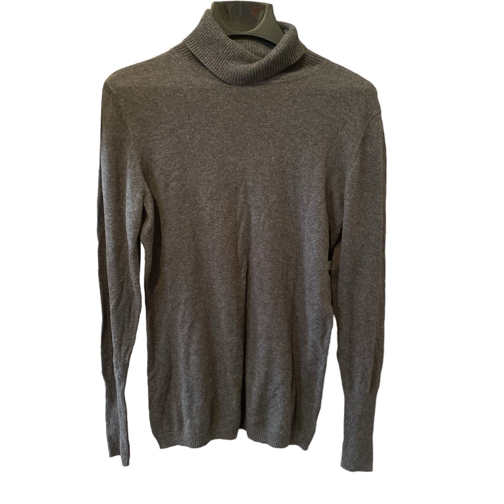 Worthington Women's Gray Turtleneck Sweater